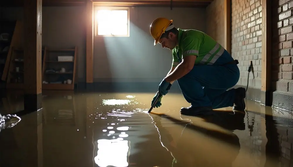 Professional water damage restoration services in Greentown, PA